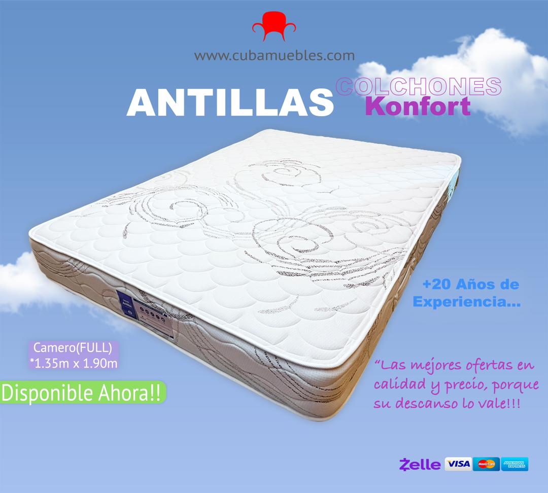 Colchón Konfort Antillas FULL (Camero)