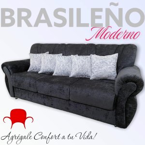 Sofa Brasileño Moderno 3 plazas
