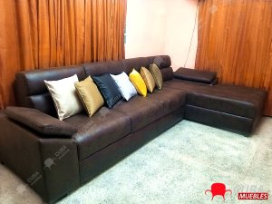 Chaise Longue "Andrea" Polipiel Carmelita