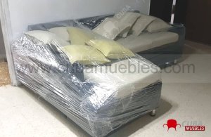 CHAISE LONGUE ESTILO y 2 PUFFs