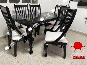 Comedor TROPICAL de 6 Sillas