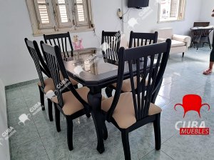 Comedor TROPICAL de 6 Sillas