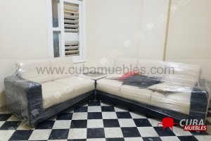 Pretty BIG Esquinero Negro y Beige