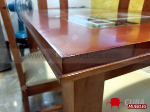 Comedor IMAGEN 4 Sillas - OCRE o NATURAL