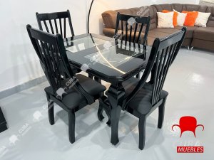 Comedor TROPICAL de 4 Sillas