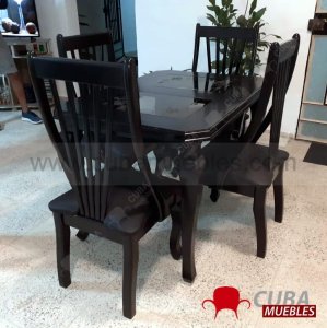 Comedor TROPICAL de 4 Sillas
