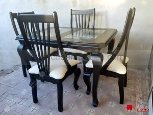 Comedor TROPICAL de 4 Sillas