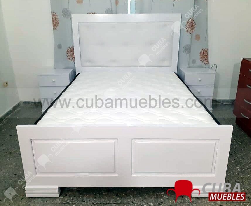 Cama VIRGIN en Blanco