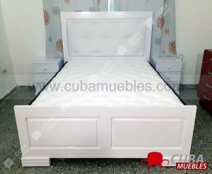 Cama VIRGIN en Blanco