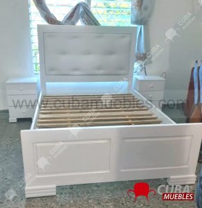 Cama VIRGIN en Blanco