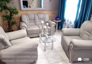 Juego de Sala Brasileno Moderno en Gris