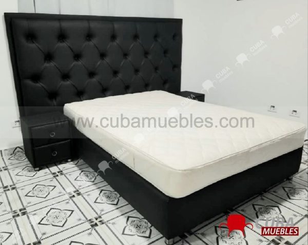 Cama Tapizada Full
