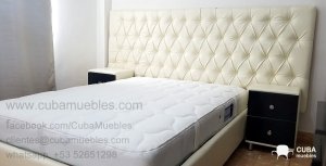 Cama Tapizada Full