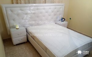 Cama Tapizada Full