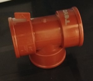 CONECTOR T HEMBRA 1" C/ROSCA