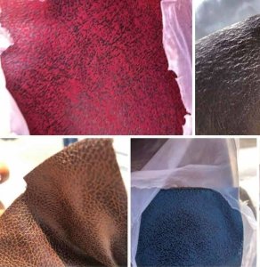 TEJIDO POLIPIEL PARA TAPICERÍA, 1.50M (60") DE ANCHO, 100% POLIÉSTER, LISO COLORES SURTIDOS.