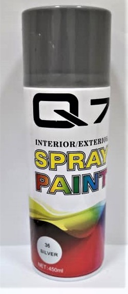 POTE DE PINTURA EN SPRAY SILVER