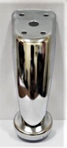 PATAS METÁLICAS DE 10CM DE ALTURA PARA MUEBLES (CAJA X 100U)