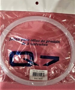 JUNTA DE SILICONA P/OLLA 3 VALVULAS
18CM-3 L. -Q7