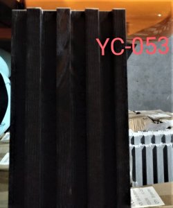 PANEL WPC (WOOD PLASTIC COMPOSITE) PARA REVESTIMIENTO DE PAREDES, MODELO No. 168-23, DIMENSIONES 160MM X 23MM X 2900MM.