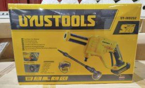 SET DE HIDROLAVADORA INA. 24BAR 2L/MIN 20V/2.0AhX1 UYU