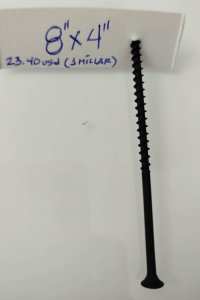 TORNILLO DRYWALL-ROSCA ANCHA-1000 UD EN CAJAS DE 250 UD.-8"X 4"-Q7