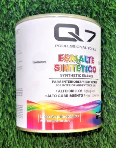 POTE 1/4 DE GALON DE PINTURA BARNIZ TRANSPARENTE-Q7