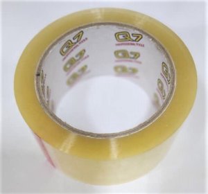 ROLLO DE CINTA PARA CAJAS TRANSPARENTE - 100 YARDS-Q7