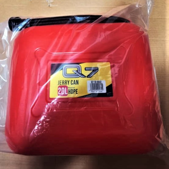 TANQUE PARA GASOLINA CON MANGUERA DE 20 LITROS-Q7