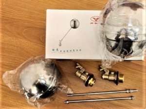 VÁLVULA CON FLOTANTE DE BOLA DE 15MM