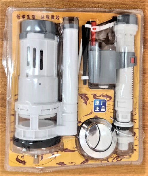 JUEGO VÁLVULAS PARA CARGA Y DESCARGA DE TANQUES DE INODOROS MODEL NO. 3104