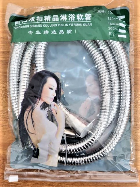 MANGUERA DE DUCHA DE ACERO INOXIDABLE