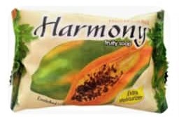 BARRA DE JABÓN FRAGANCIA A FRUTABOMBA, PESO NETO 75GR/PIEZA, CAJAS DE 72 UNIDADES,