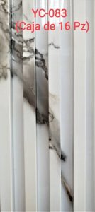 PANEL WPC (WOOD PLASTIC COMPOSITE) PARA REVESTIMIENTO DE PAREDES, MODELO No. 168-24# YC-083, DIMENSIONES 168MM X 24MM X 2900MM.