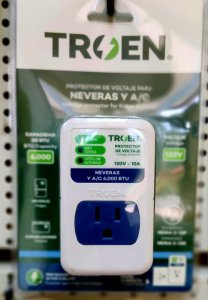 PROTECTOR DE VOLTAJE PARA NEVERAS Y A/C, MARCA TROEN