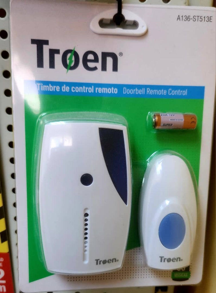 TIMBRE PARA PUERTA, MARCA TROEN