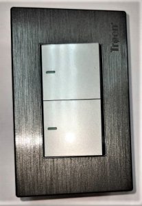 INTERRUPTOR DOBLE, MARCA TROEN