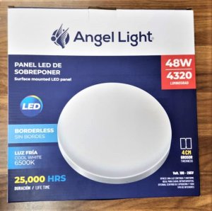 PANEL LED SOBRE PONER 48W(REDONDO), MARCA ANGEL LIGHT