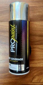 PINTURA EN AEROSOL (CROMO), MARCA PRO PAINT