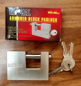 CANDADO 90mm, MARCA GLOBAL