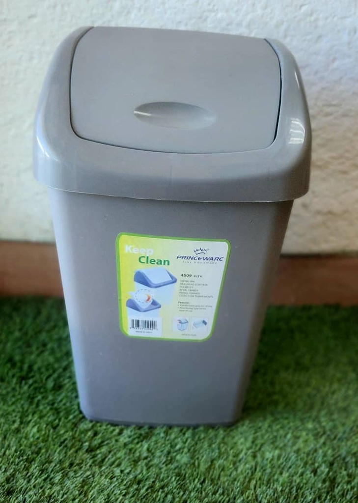 BASURERO PLASTICO 9 LTR