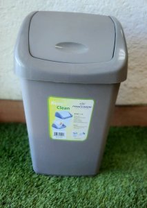 BASURERO PLASTICO 9 LTR