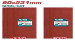 Juego de hojas de lija 240