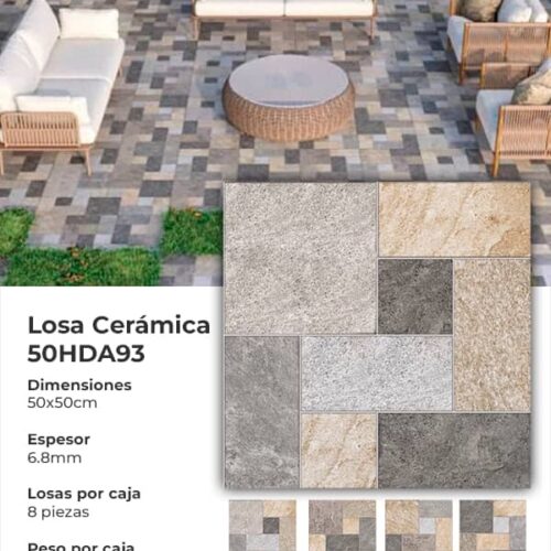 Losa cerámica 50x50 50HDA93