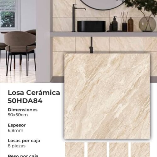 Losa cerámica 50x50 50HDA84