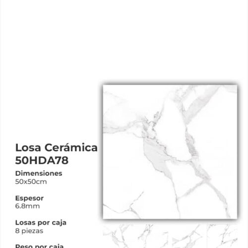 Losa cerámica 50x50 50HDA78