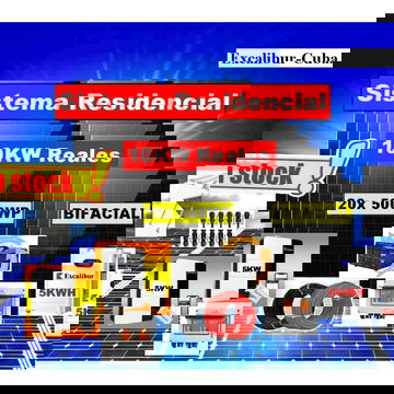 Sistema Solar 10KW Completo (Paneles + Inversor + Batería)