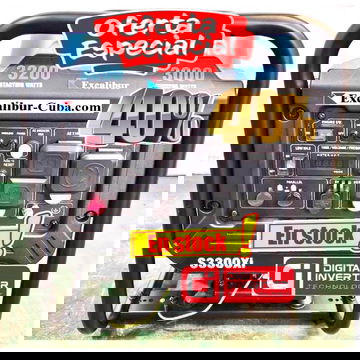 Generador EXCALIBUR 3300Xi Inverter (40% Descuento)