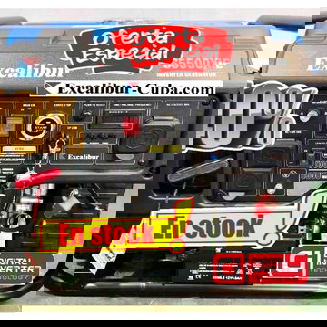 Generador EXCALIBUR S5500XiE 5.5KW Inverter Arranque Eléctrico