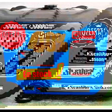 Generador EXCALIBUR S5500iE 5.5KW Inversor Silencioso